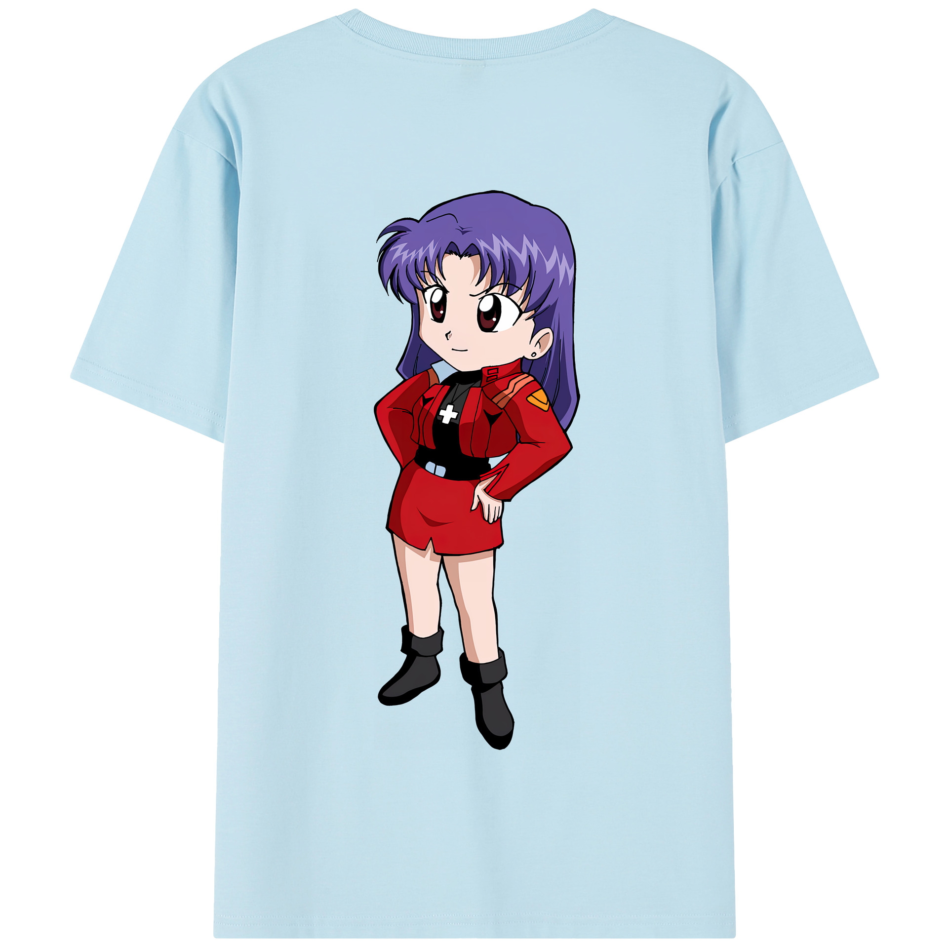 （画像用） EVA 新世紀エヴァンゲリオン 綿100％半袖Tシャツ（背面プリント）